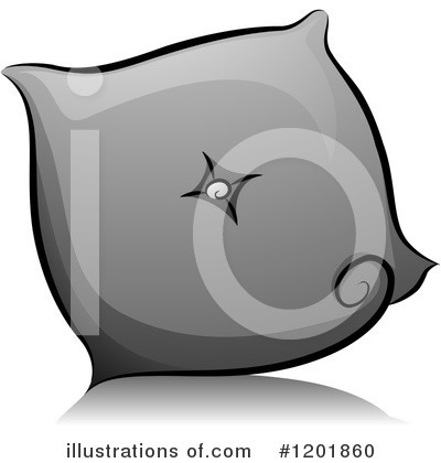 Royalty-Free (RF) Pillow Clipart Illustration by BNP Design Studio - Stock Sample #1201860