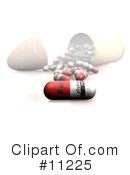 Pills Clipart #11225 by Leo Blanchette