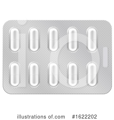 Royalty-Free (RF) Pills Clipart Illustration by Vector Tradition SM - Stock Sample #1622202