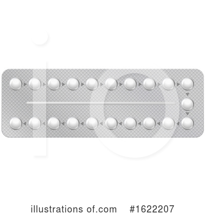 Royalty-Free (RF) Pills Clipart Illustration by Vector Tradition SM - Stock Sample #1622207