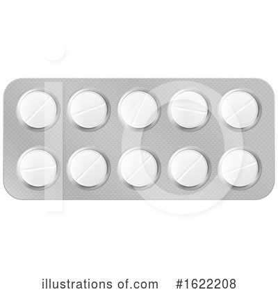 Royalty-Free (RF) Pills Clipart Illustration by Vector Tradition SM - Stock Sample #1622208