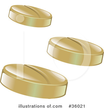Royalty-Free (RF) Pills Clipart Illustration by AtStockIllustration - Stock Sample #36021