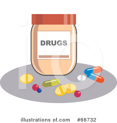 Royalty-Free (RF) Pills Clipart Illustration by Prawny - Stock Sample #66732