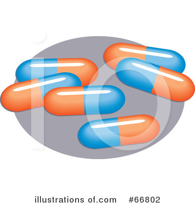Royalty-Free (RF) Pills Clipart Illustration by Prawny - Stock Sample #66802