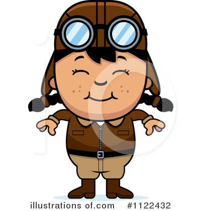 Little Girl Clipart #1122432 by Cory Thoman