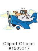 Pilot Clipart #1203317 by toonaday