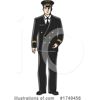 Pilot Clipart #1749456 by Vector Tradition SM