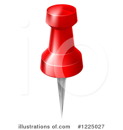 Royalty-Free (RF) Pin Clipart Illustration by AtStockIllustration - Stock Sample #1225027