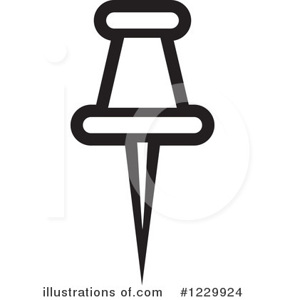 Royalty-Free (RF) Pin Clipart Illustration by Lal Perera - Stock Sample #1229924