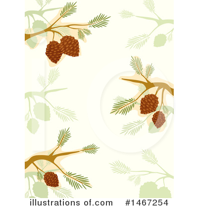 Royalty-Free (RF) Pine Cone Clipart Illustration by BNP Design Studio - Stock Sample #1467254