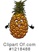 Pineapple Clipart #1218488 by Vector Tradition SM