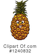 Pineapple Clipart #1240832 by Vector Tradition SM