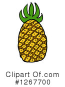 Pineapple Clipart #1267700 by LaffToon