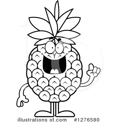 Pineapple Clipart #1276580 by Cory Thoman