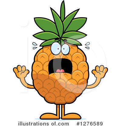 Royalty-Free (RF) Pineapple Clipart Illustration by Cory Thoman - Stock Sample #1276589