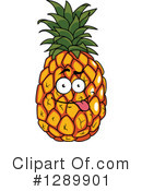 Pineapple Clipart #1289901 by Vector Tradition SM