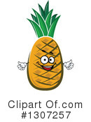 Pineapple Clipart #1307257 by Vector Tradition SM