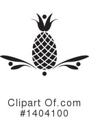 Pineapple Clipart #1404100 by inkgraphics