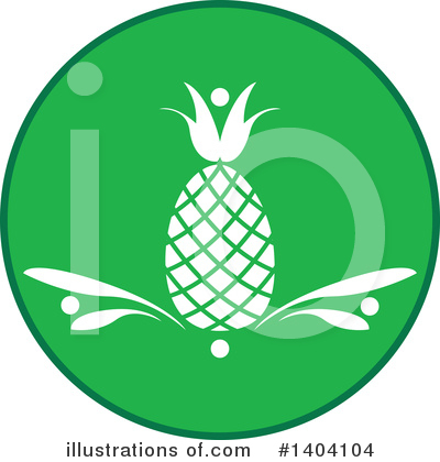 Pineapple Clipart #1404104 by inkgraphics