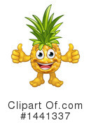 Pineapple Clipart #1441337 by AtStockIllustration
