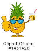 Pineapple Clipart #1461428 by Hit Toon