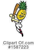 Pineapple Clipart #1587223 by patrimonio