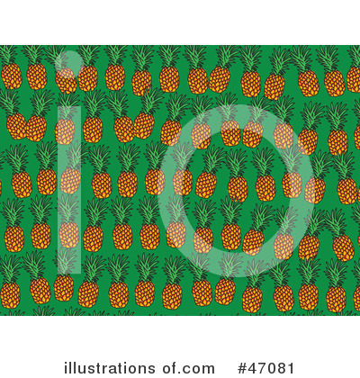 Royalty-Free (RF) Pineapple Clipart Illustration by Prawny - Stock Sample #47081
