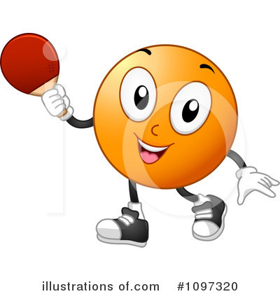 Royalty-Free (RF) Ping Pong Clipart Illustration by BNP Design Studio - Stock Sample #1097320