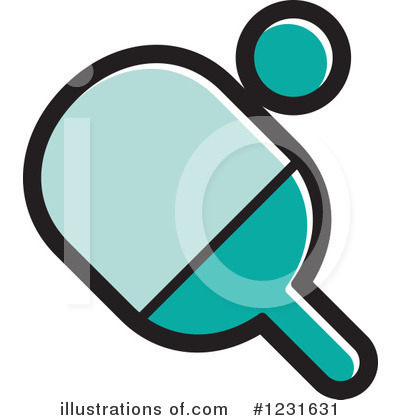 Royalty-Free (RF) Ping Pong Clipart Illustration by Lal Perera - Stock Sample #1231631