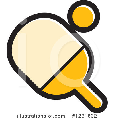 Ping Pong Clipart #1231632 by Lal Perera