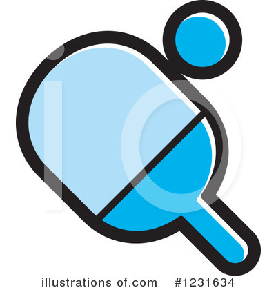 Ping Pong Clipart #1231634 by Lal Perera