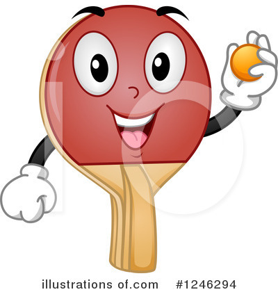 Ping Pong Clipart #1246294 by BNP Design Studio