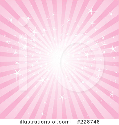 Royalty-Free (RF) Pink Background Clipart Illustration by Pushkin - Stock Sample #228748