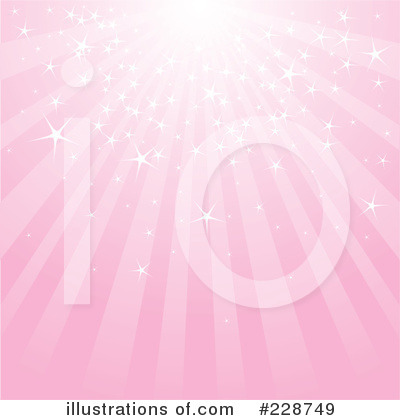 Royalty-Free (RF) Pink Background Clipart Illustration by Pushkin - Stock Sample #228749