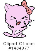 Pink Cat Clipart #1484977 by lineartestpilot