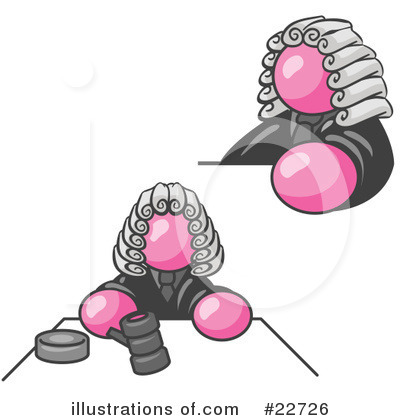 Royalty-Free (RF) Pink Collection Clipart Illustration by Leo Blanchette - Stock Sample #22726