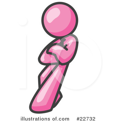 Royalty-Free (RF) Pink Collection Clipart Illustration by Leo Blanchette - Stock Sample #22732