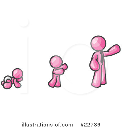 Royalty-Free (RF) Pink Collection Clipart Illustration by Leo Blanchette - Stock Sample #22736