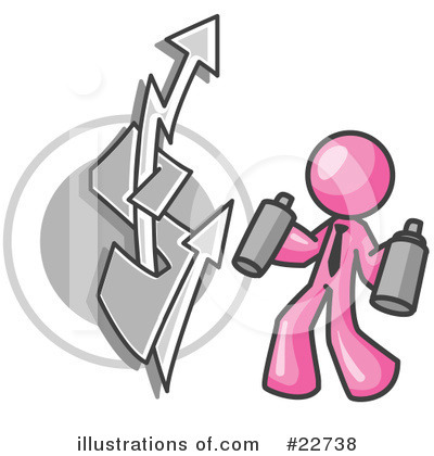 Royalty-Free (RF) Pink Collection Clipart Illustration by Leo Blanchette - Stock Sample #22738