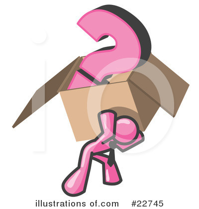Royalty-Free (RF) Pink Collection Clipart Illustration by Leo Blanchette - Stock Sample #22745