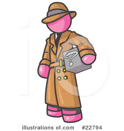 Royalty-Free (RF) Pink Collection Clipart Illustration by Leo Blanchette - Stock Sample #22794