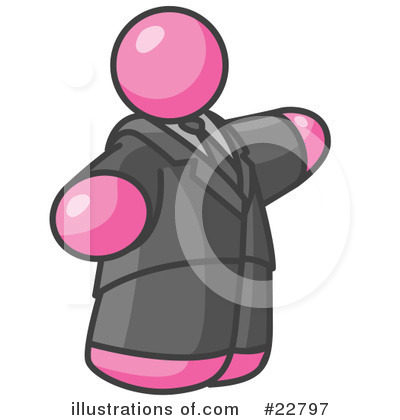 Royalty-Free (RF) Pink Collection Clipart Illustration by Leo Blanchette - Stock Sample #22797