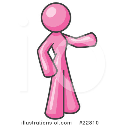 Royalty-Free (RF) Pink Collection Clipart Illustration by Leo Blanchette - Stock Sample #22810