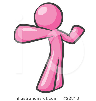 Royalty-Free (RF) Pink Collection Clipart Illustration by Leo Blanchette - Stock Sample #22813