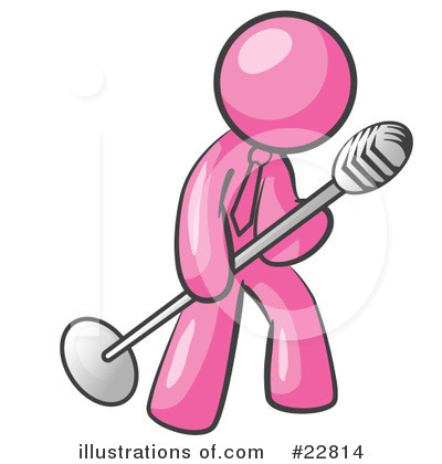 Royalty-Free (RF) Pink Collection Clipart Illustration by Leo Blanchette - Stock Sample #22814