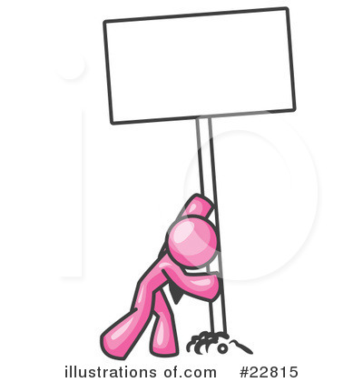 Royalty-Free (RF) Pink Collection Clipart Illustration by Leo Blanchette - Stock Sample #22815