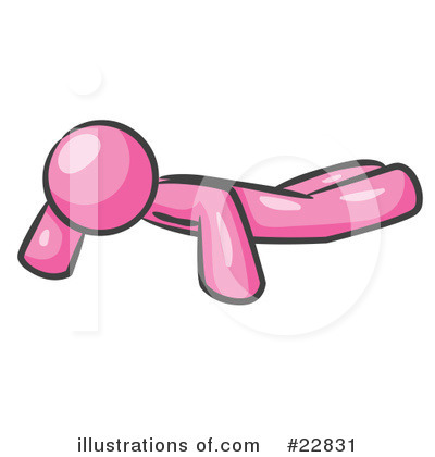 Royalty-Free (RF) Pink Collection Clipart Illustration by Leo Blanchette - Stock Sample #22831