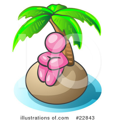 Island Clipart #22843 by Leo Blanchette
