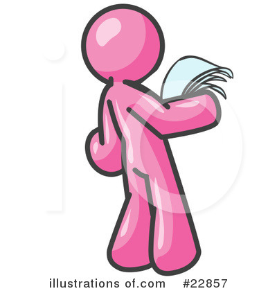 Royalty-Free (RF) Pink Collection Clipart Illustration by Leo Blanchette - Stock Sample #22857