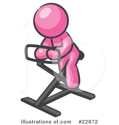 Royalty-Free (RF) Pink Collection Clipart Illustration by Leo Blanchette - Stock Sample #22872